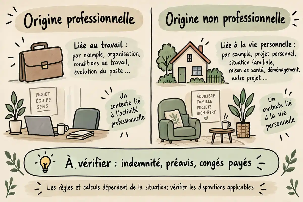 Les postes à vérifier au solde de tout compte varient selon l’origine de l’inaptitude; indemnité, préavis et congés payés restent à examiner.